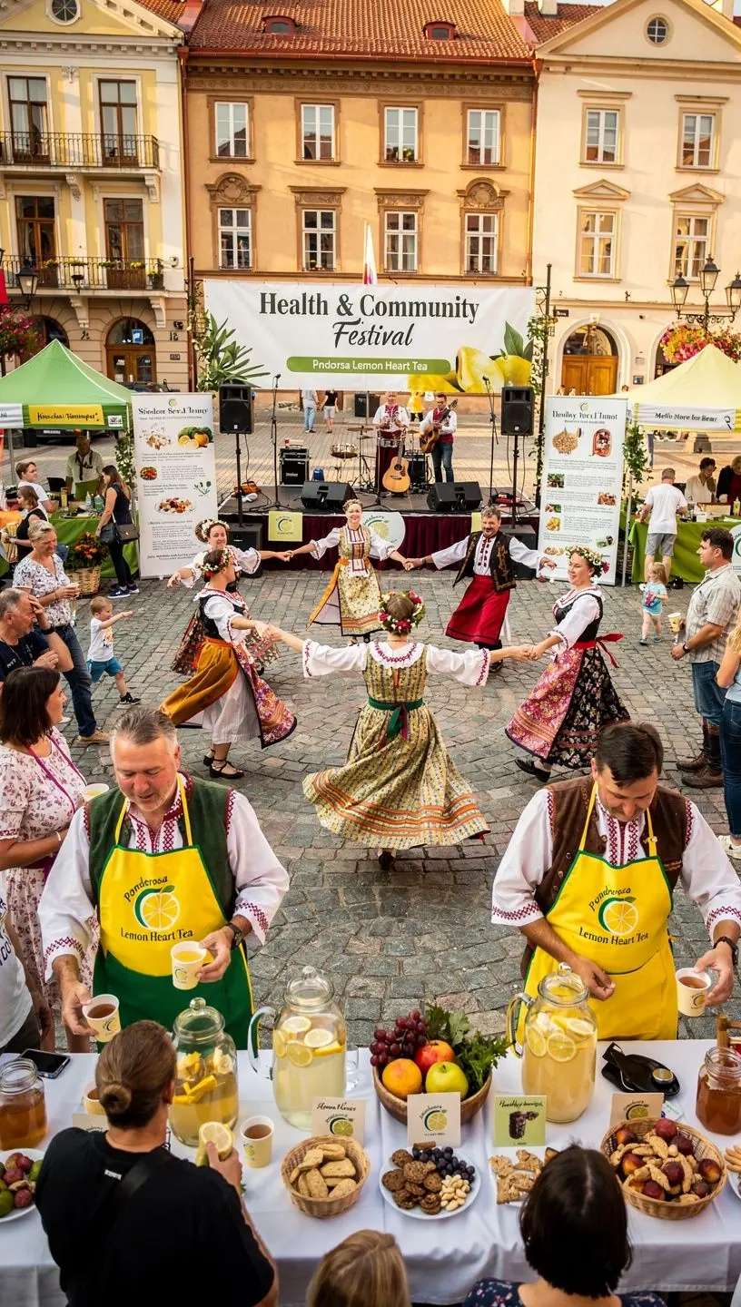 Didžiulės Ponderosa citrininės širdies arbatos puokštė, demonstruojanti žydinčius pumpurus ir aromatingą kvapą.